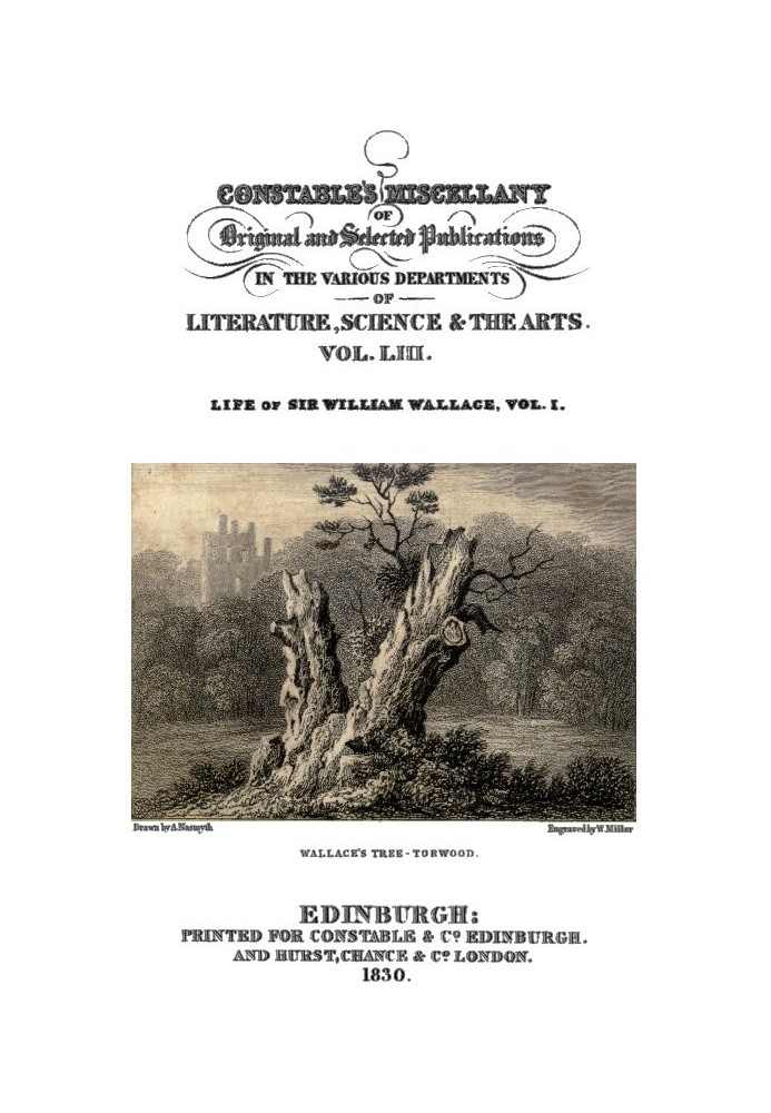 Life of Sir William Wallace of Elderslie, Vol. 1 (of 2)