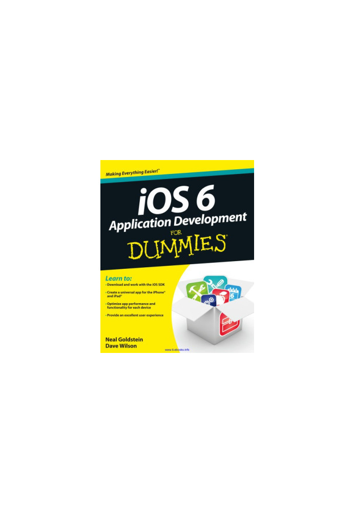 IOS 6 application development for dummies