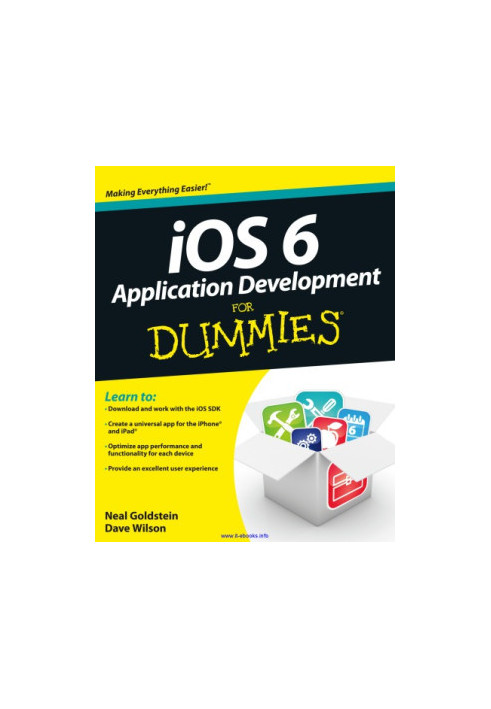 IOS 6 application development for dummies