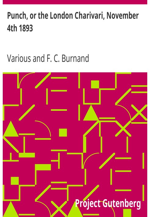 Панч, или Лондонский Чаривари, 4 ноября 1893 года.