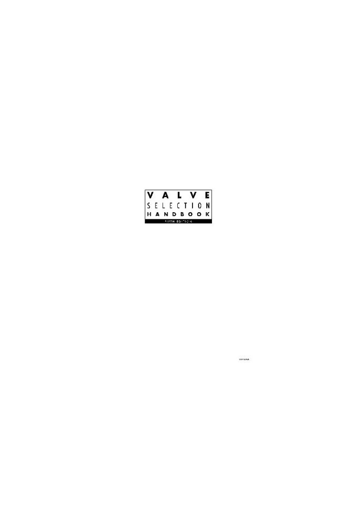 Valve Selection Handbook
