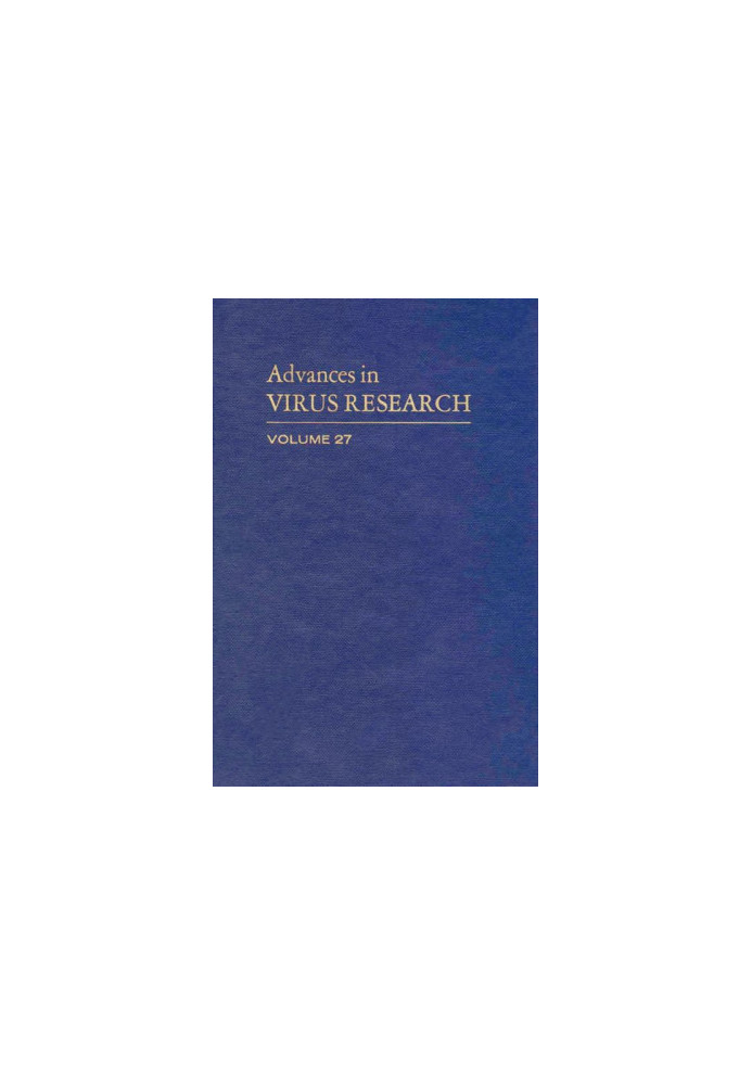 ADVANCES IN VIRUS RESEARCH VOLUME 27,MAX A.LAUFFER,FREDERIK B.BANG,KARL MARAMOROSCH