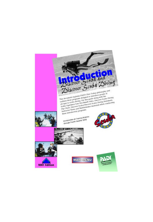 PADI - Instructor Guide - Discover Scuba & Discover Scuba Diving