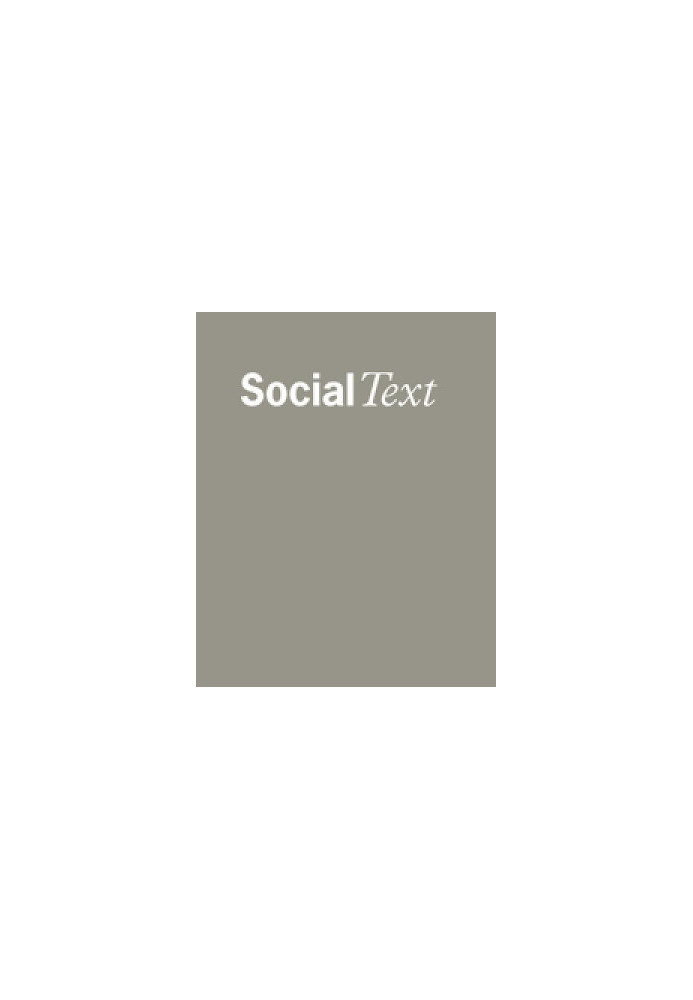 911: A Public Emergency (Social Text 72)