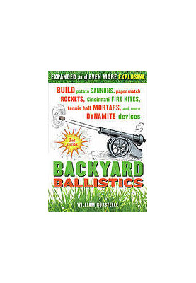 Backyard ballistics: build potato cannons, paper match rockets, Cincinnati fire kites, tennis ball mortars, and more dynamite