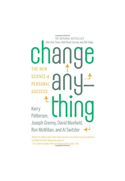 Change Anything: The New Science of Personal Success