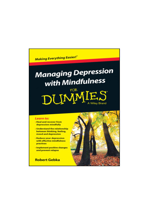 Managing Depression with Mindfulness for Dummies
