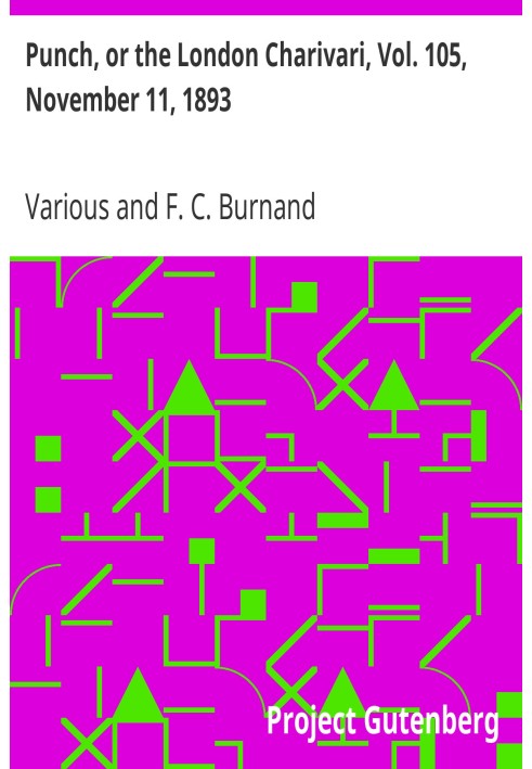 Панч, або Лондонський чаріварі, том. 105, 11 листопада 1893 р