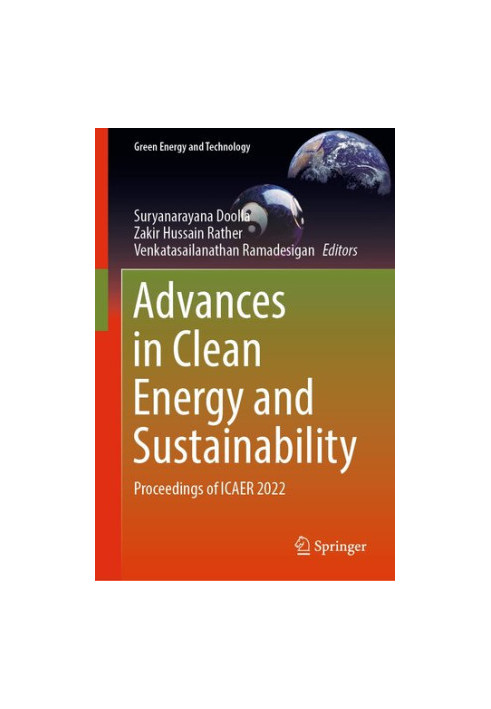 Advances in Clean Energy and Sustainability: Proceedings of ICAER 2022