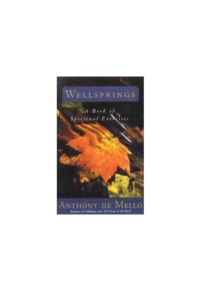 Anthony De Mello Wellsprings: A Book of Spiritual Exercises