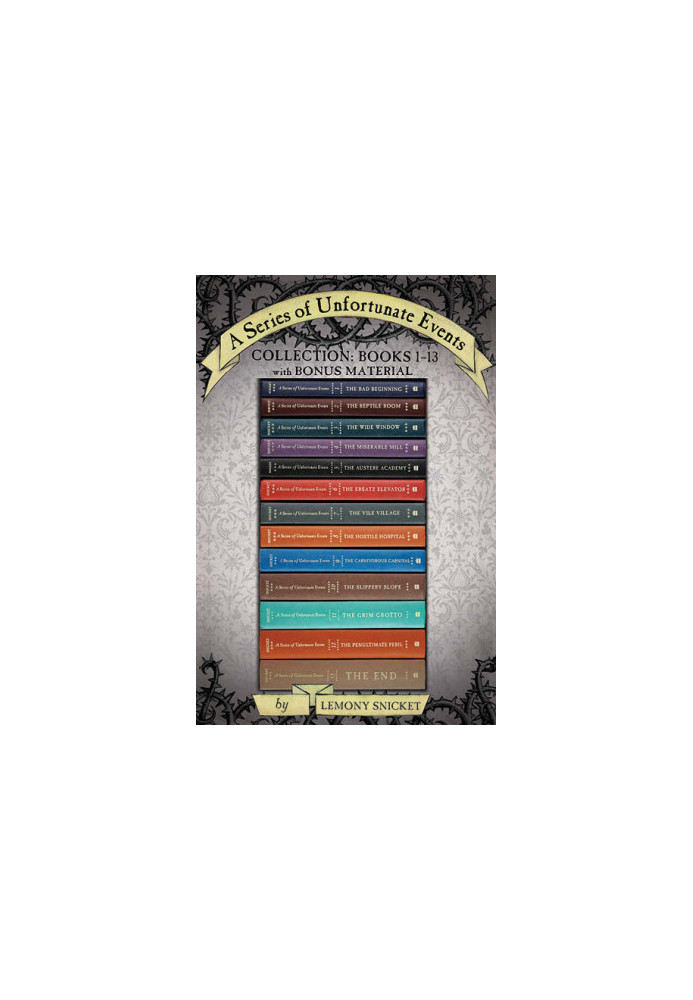 Lemony Snicket Books 1-13 with Bonus Material