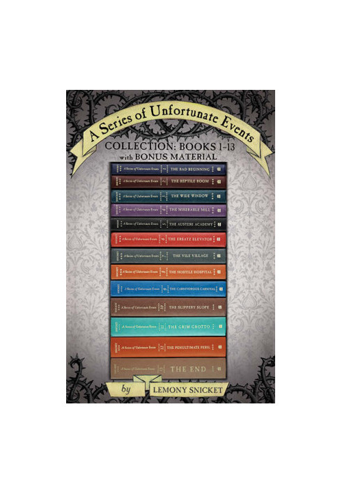 Lemony Snicket Books 1-13 with Bonus Material
