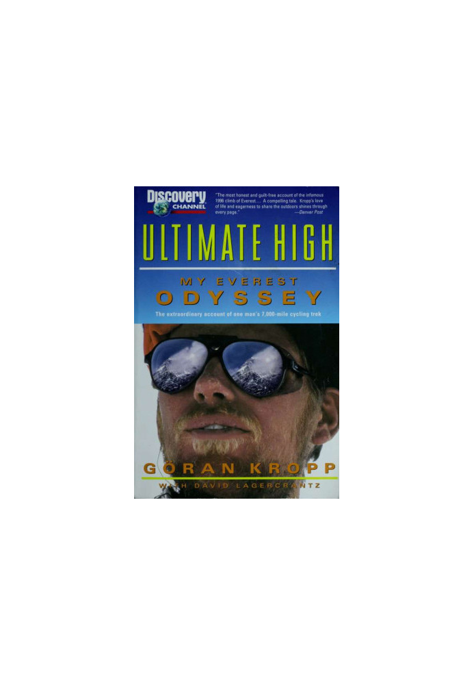 Ultimate high - my Everest odyssey