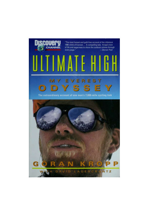 Ultimate high - my Everest odyssey