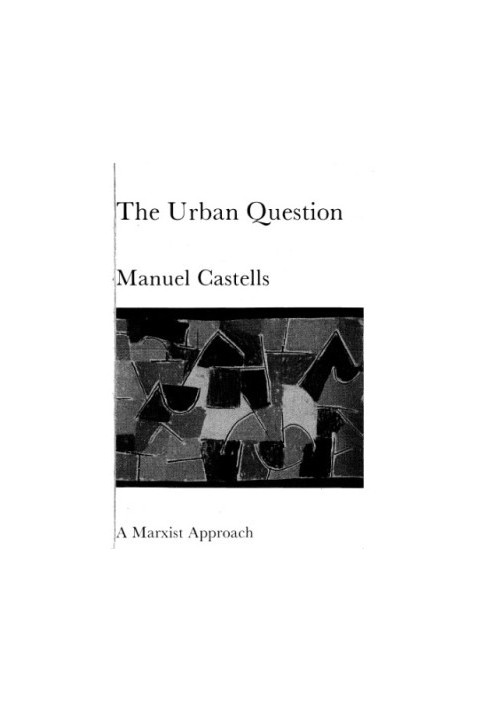 The Urban Question - A Marxist Approach
