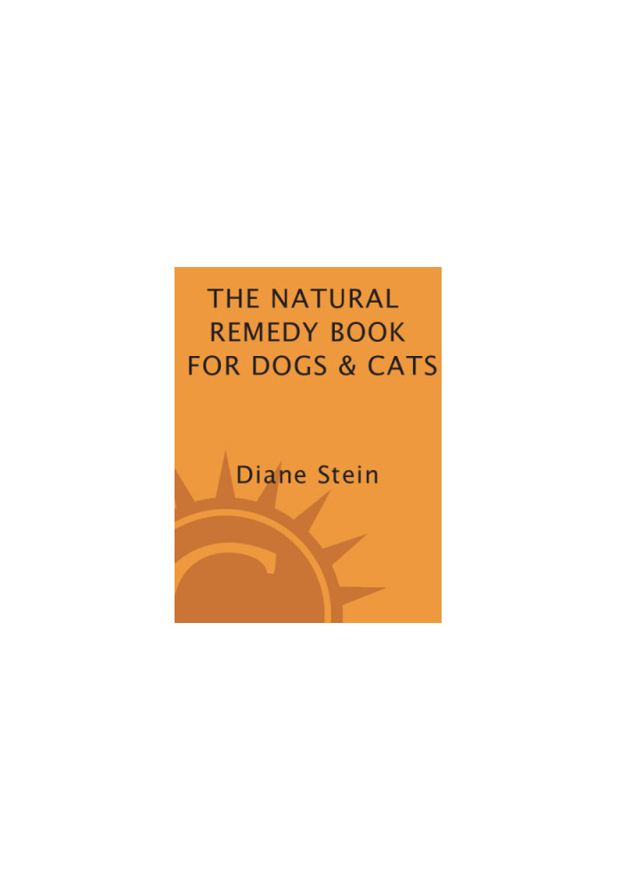 Natural Remedy Book for Dogs and Cats