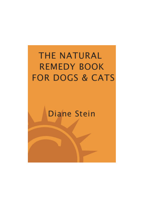 Natural Remedy Book for Dogs and Cats