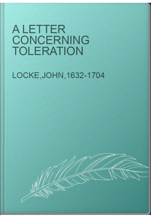 A Letter Concerning Toleration