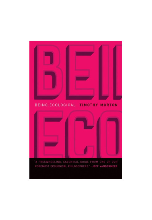 Being Ecological