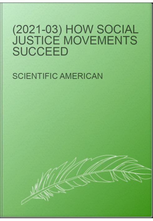 (2021-03) How Social Justice Movements Succeed