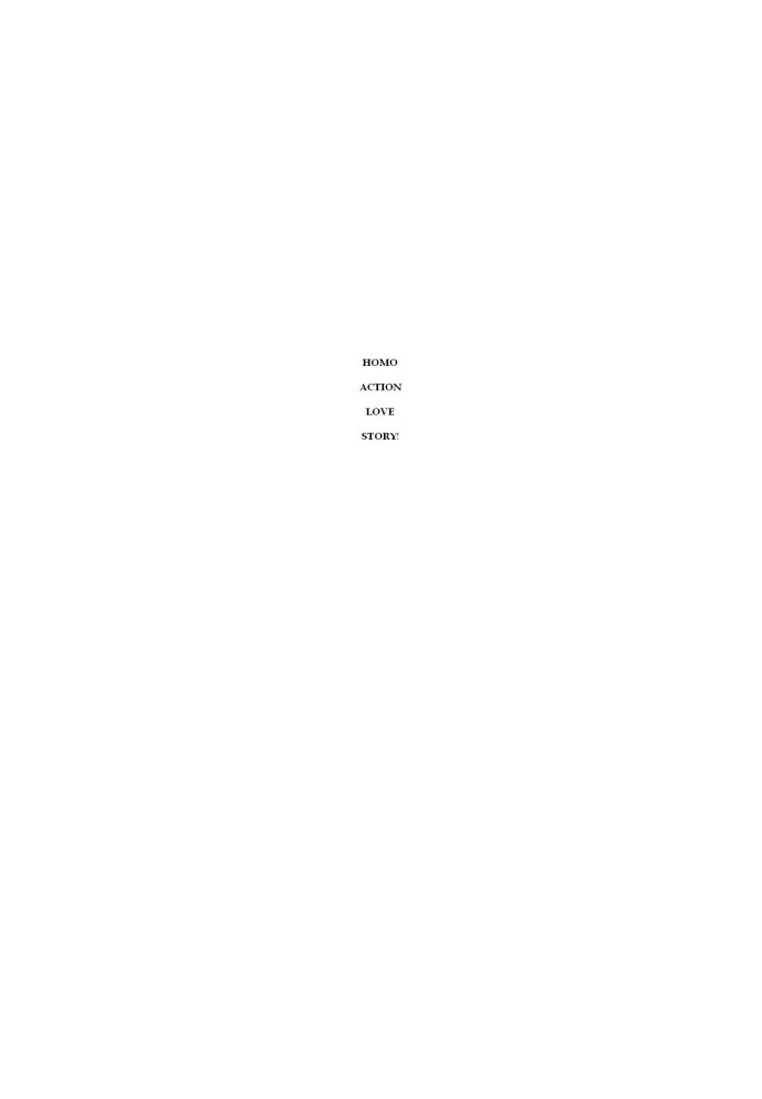 Homo Action Love Story! A tall tale