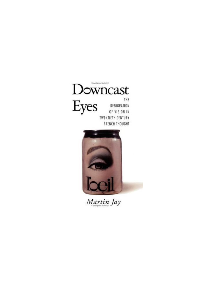 Downcast eyes : the denigration of vision in twentieth-century French thought