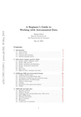 A Beginner's Guide to Working with Astronomical Data