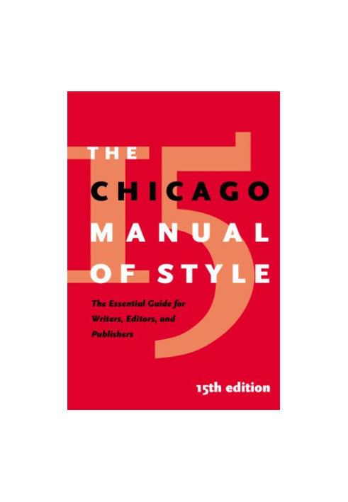 The Chicago Manual of Style (Online)