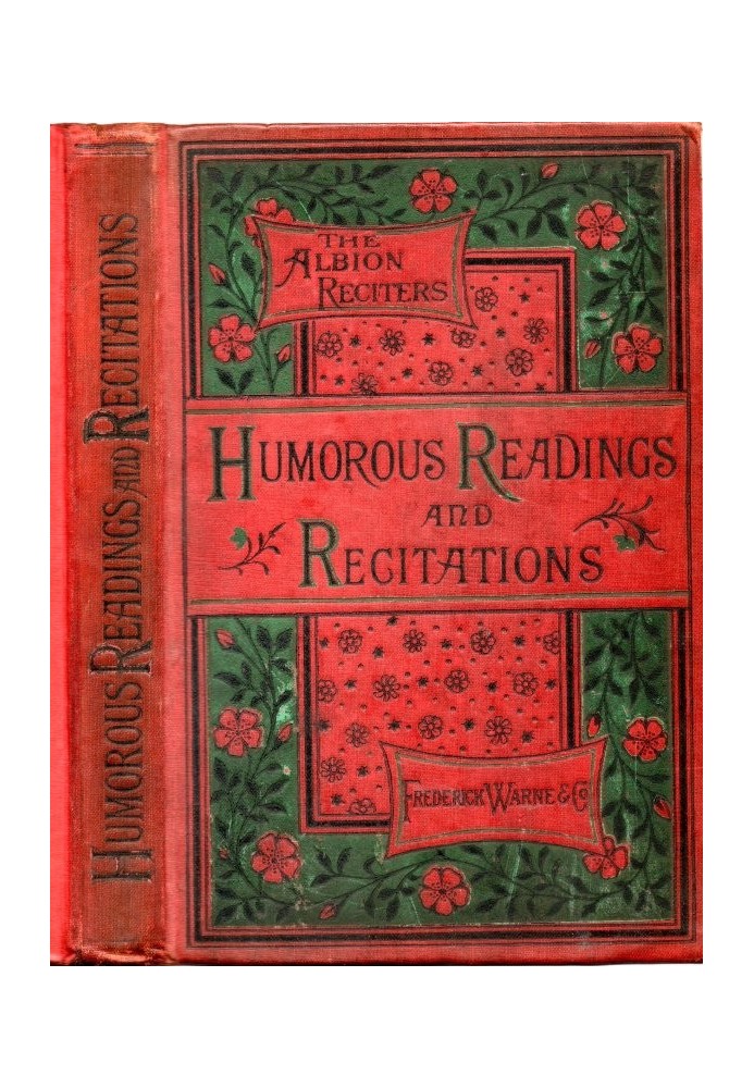 Humorous Readings and Recitations, in Prose and Verse