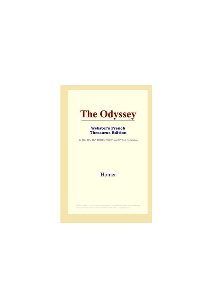 The Odyssey (Webster's French Thesaurus Edition)