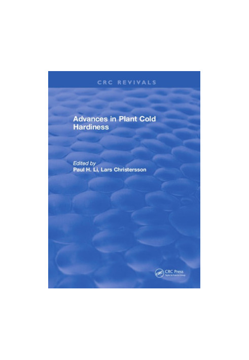 Advances in Plant Cold Hardiness