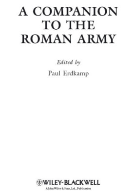 A Companion to the Roman Army