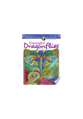 Creative Haven Entangled Dragonflies Coloring Book (Adult Coloring)