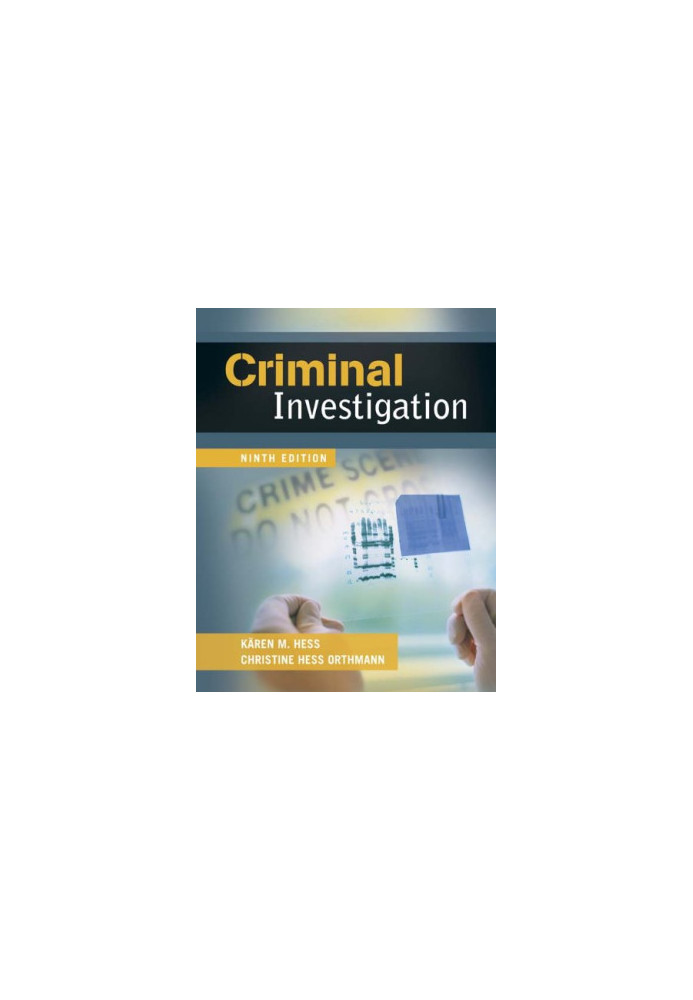 Criminal Investigation, 9th Edition