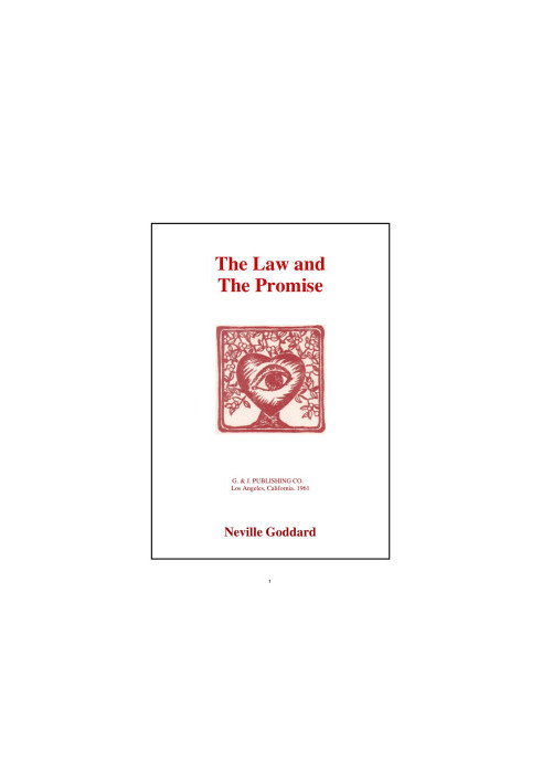 The Law and the Promise