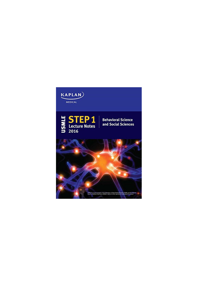 USMLE Step 1 Lecture Notes 2016: Behavioral Science and Social Sciences