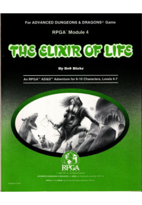 RPGA Module 4 - The Elixir of Life