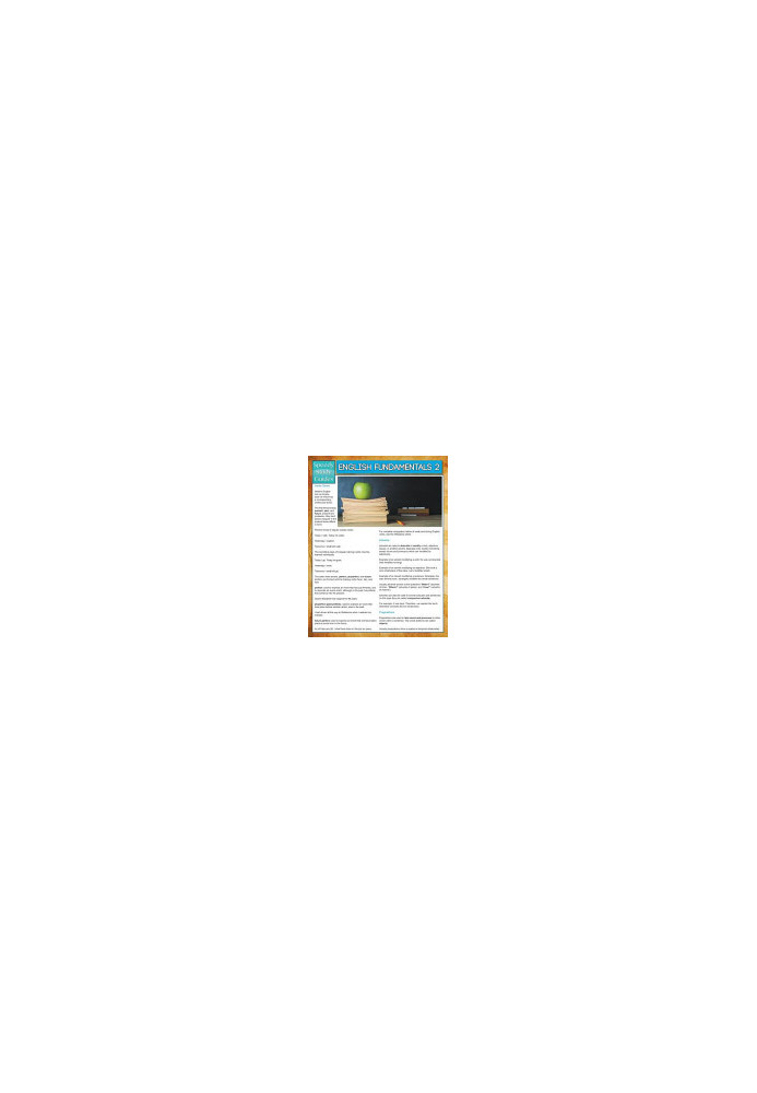 English Fundamentals 2 (Speedy Study Guides)