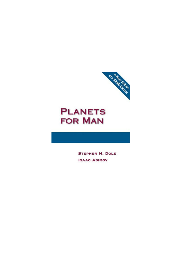 Planets for Man.
