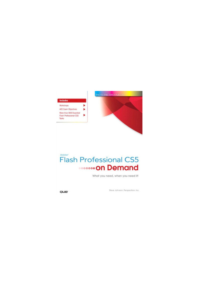 Adobe Flash Professional Cs5 on Demand