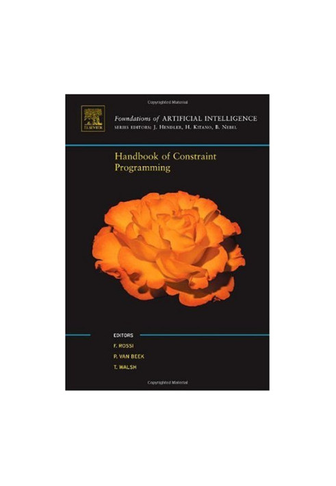 Handbook of Constraint Programming