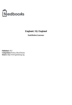 England, My England