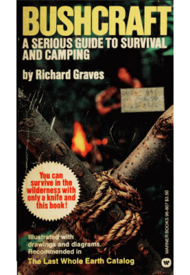 Australian Bushcraft - A Serious Guide To Survival And Camping (book cover is attached to the book)