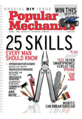 Popular Mechanics 2007 № 10 [October 2007] - 25 Skills Every Man Should Know