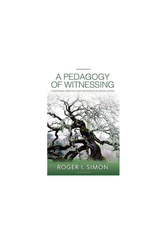 A Pedagogy of Witnessing: Curatorial Practice and the Pursuit of Social Justice