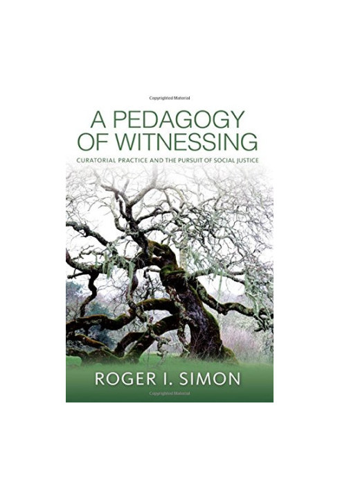 A Pedagogy of Witnessing: Curatorial Practice and the Pursuit of Social Justice