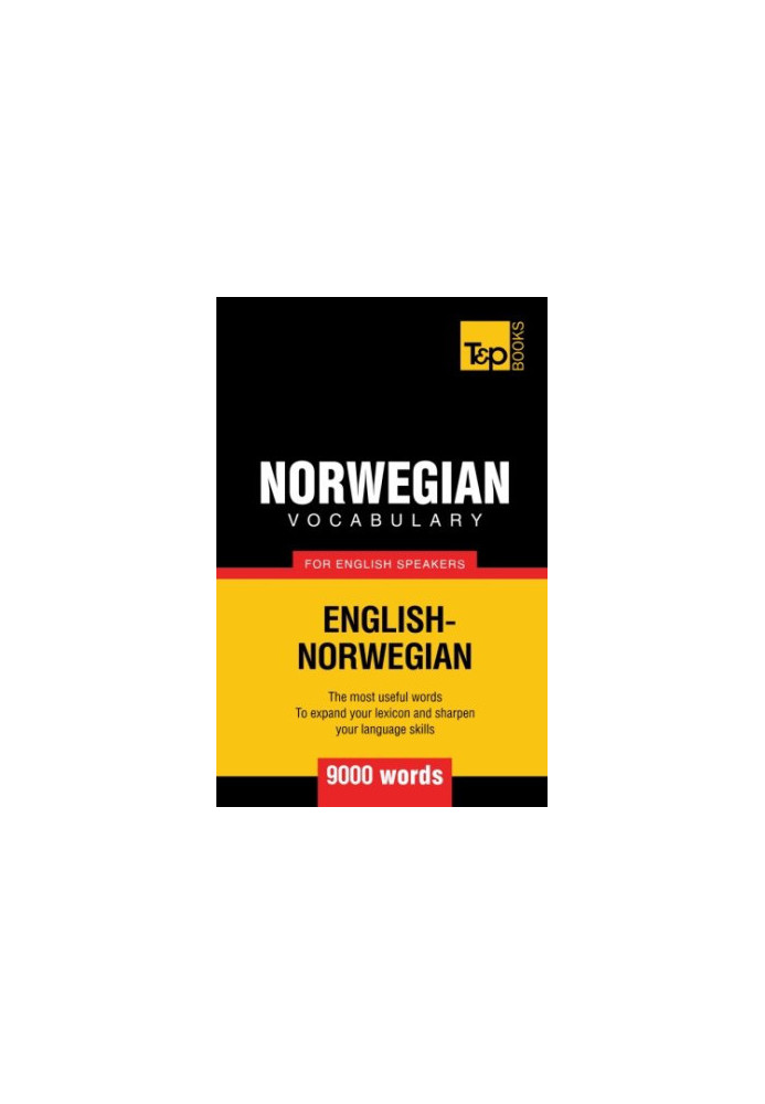 Norwegian Vocabulary for English Speakers - 9000 Words