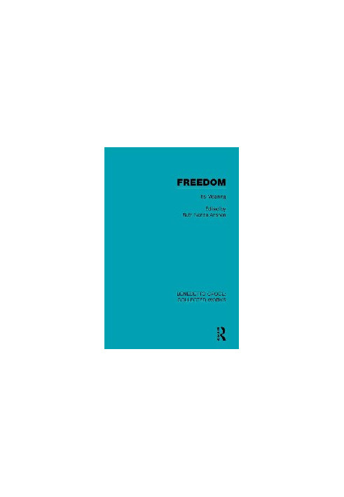 Benedetto Croce: Collected Works. Volume 1 FREEDOM