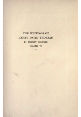 The Writings of Henry David Thoreau in 20 Volumes