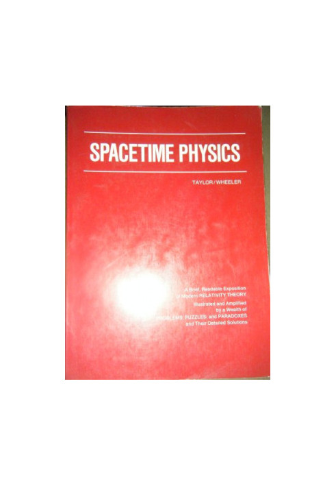 Spacetime Physics (Physics Series)